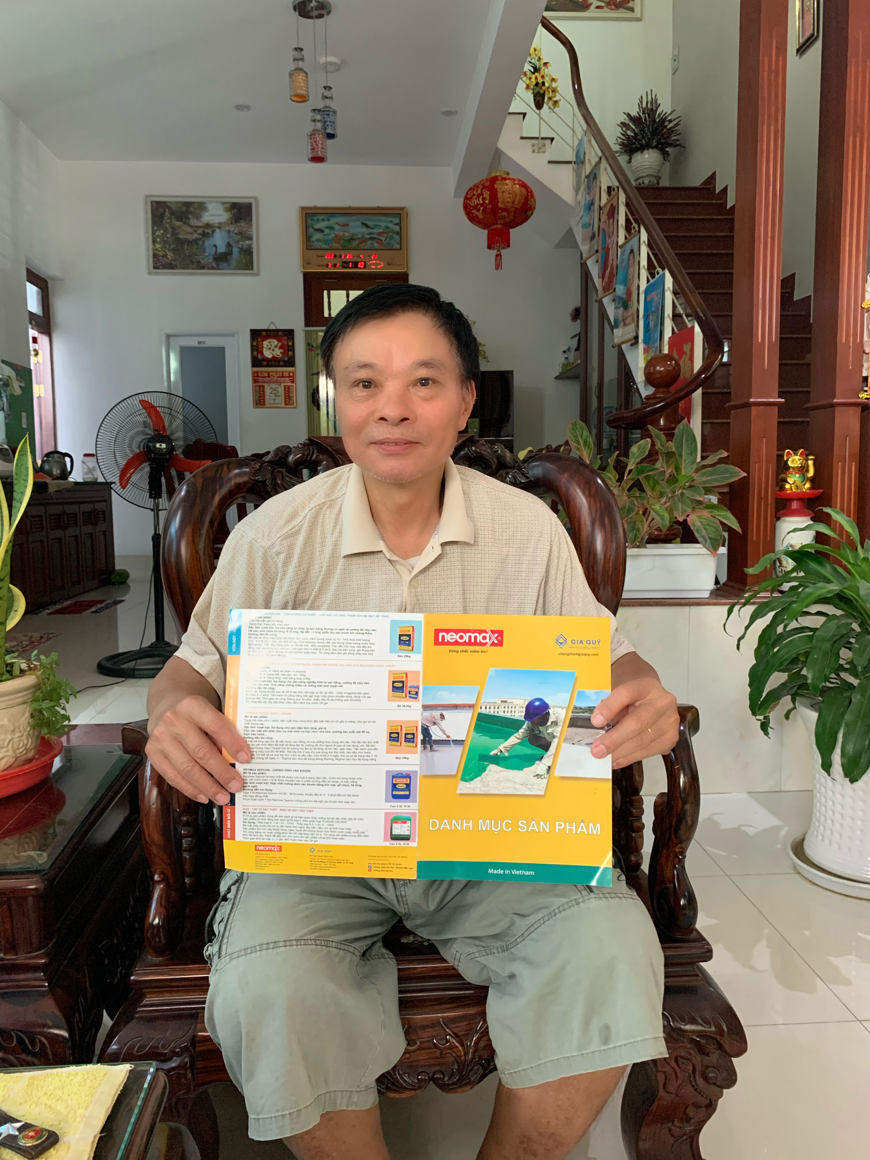 Thi công chống thấm neomax 201 tại nhà Chú Phú, Đường 30/4, Tp Vũng Tàu