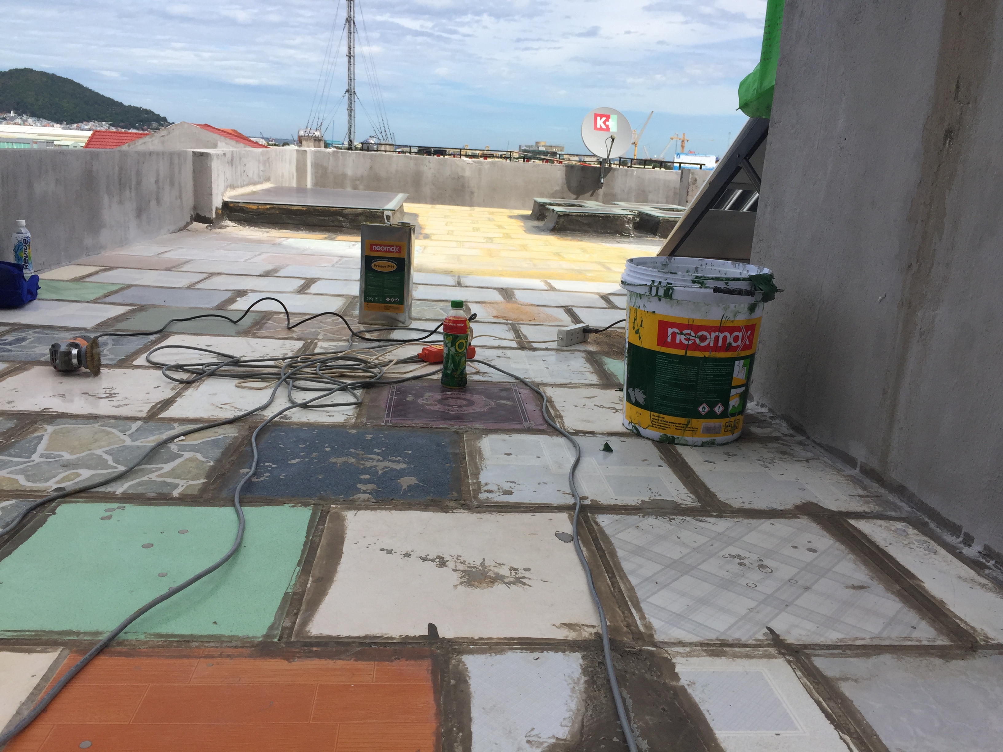 CHỐNG THẤM VŨNG TÀU THI CÔNG TẠI KHU BIỆT THỰ ĐẠI AN